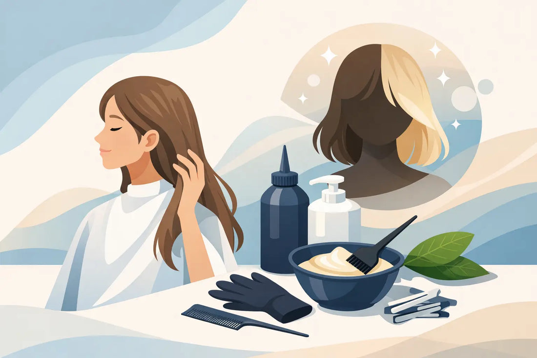 Cómo preparar el cabello para decolorar