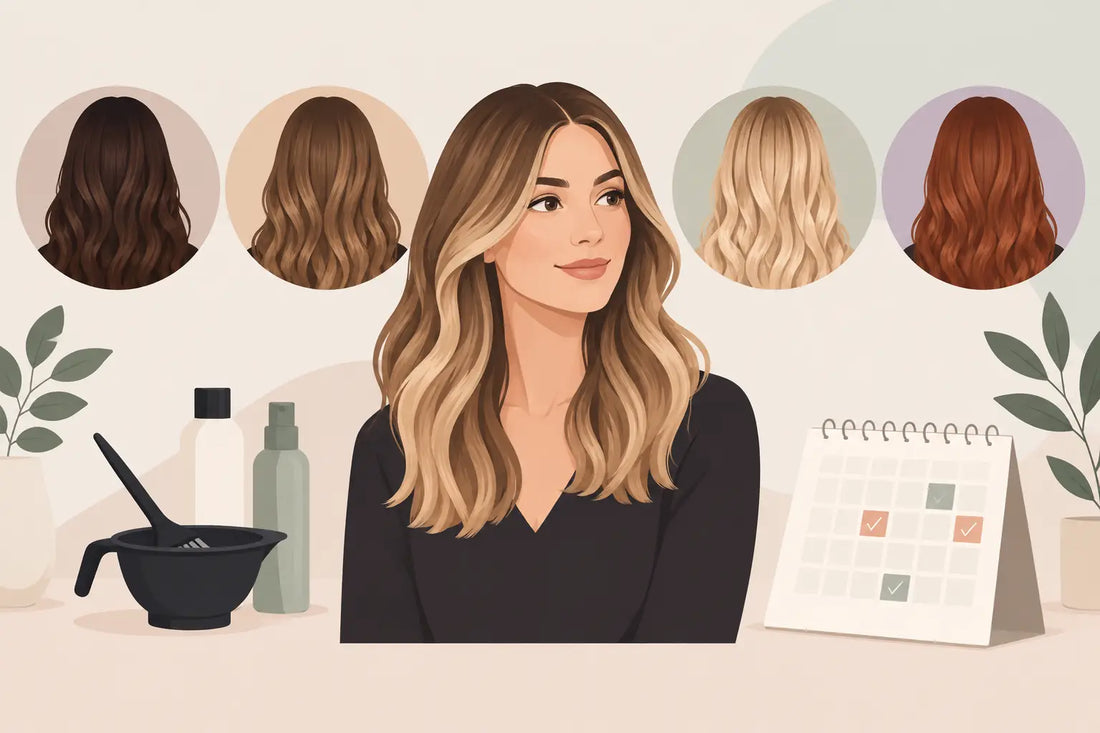 Cada cuánto retocar las mechas según tu color