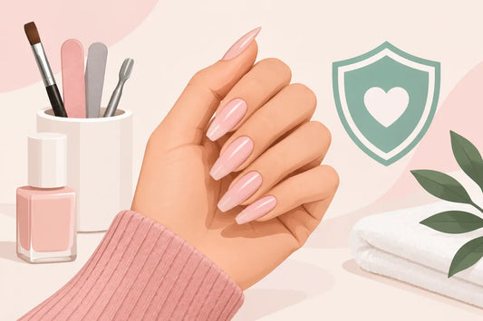 Uñas acrílicas bonitas y seguras para ti