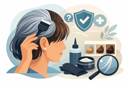 ¿Es seguro teñir sobre canas? Lo que debes saber