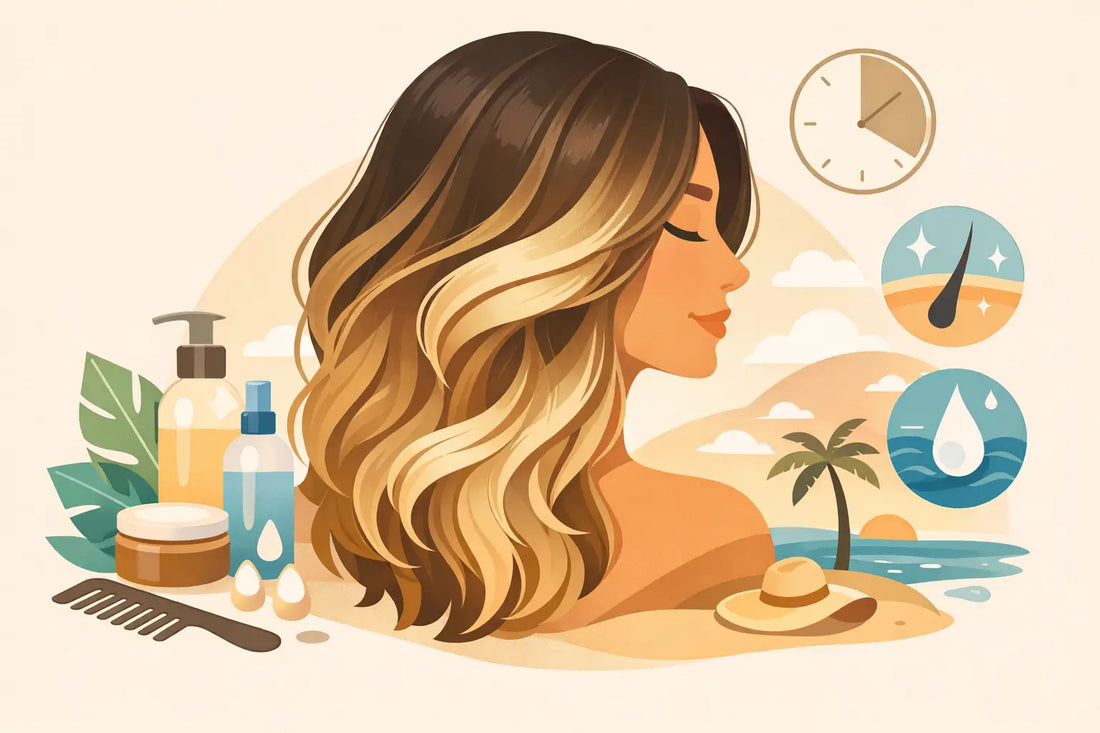 Cómo mantener balayage por más tiempo