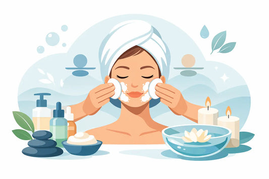 Limpieza facial profesional para una piel equilibrada