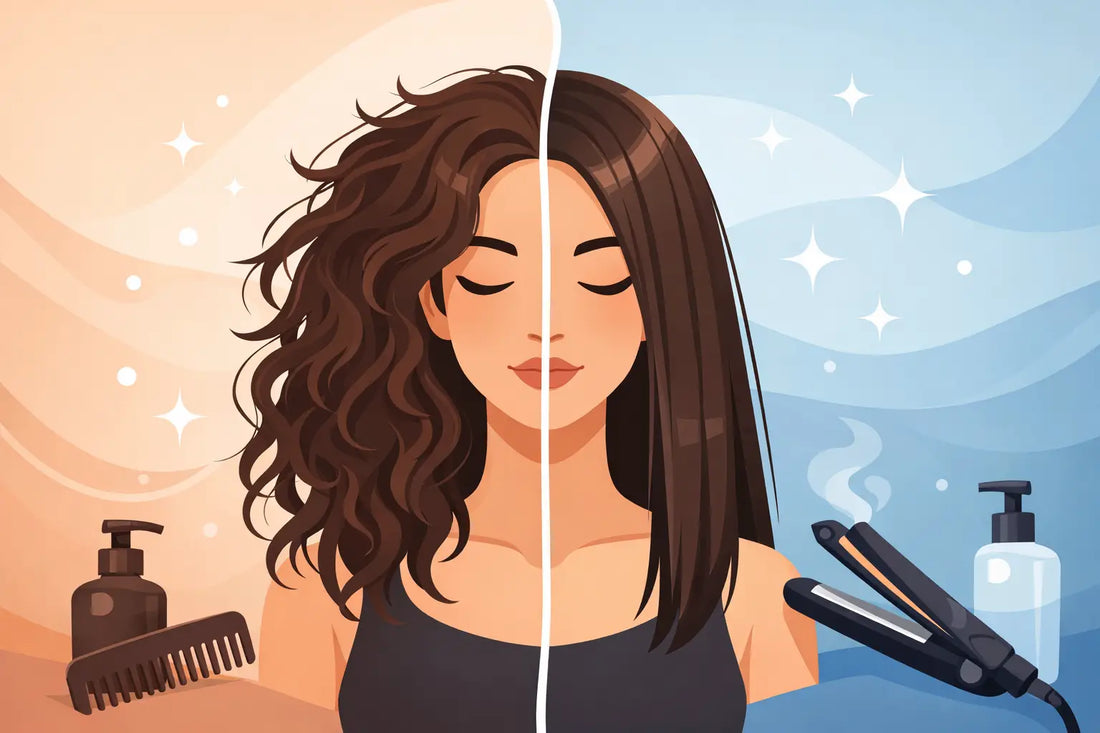 Antes y después del alisado en cabello: qué cambia