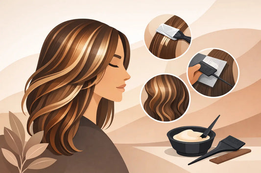 Guía de reflejos en cabello para acertar