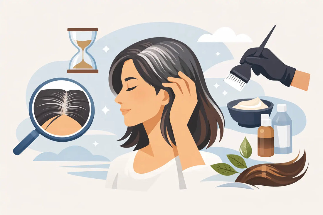 Cada cuánto retocar las canas sin dañar el pelo