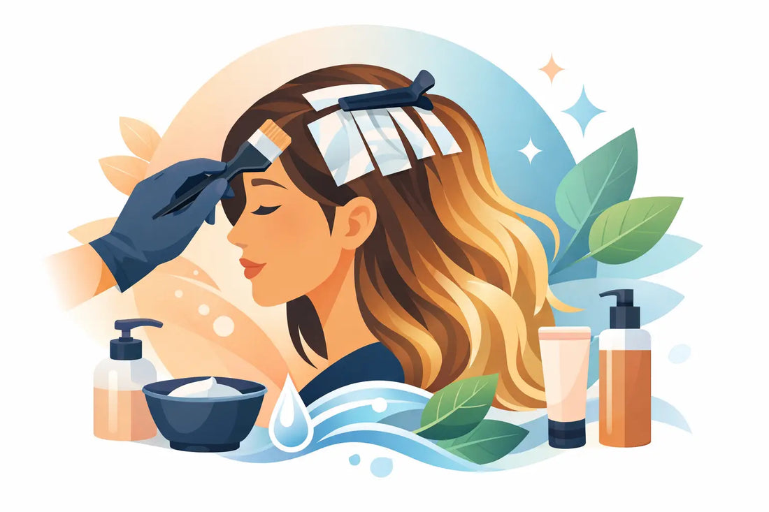 Coloración profesional que cuida tu cabello