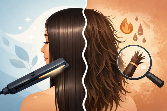 ¿El alisado permanente daña el cabello?
