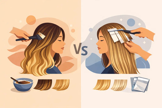 Balayage vs babylights: diferencias reales