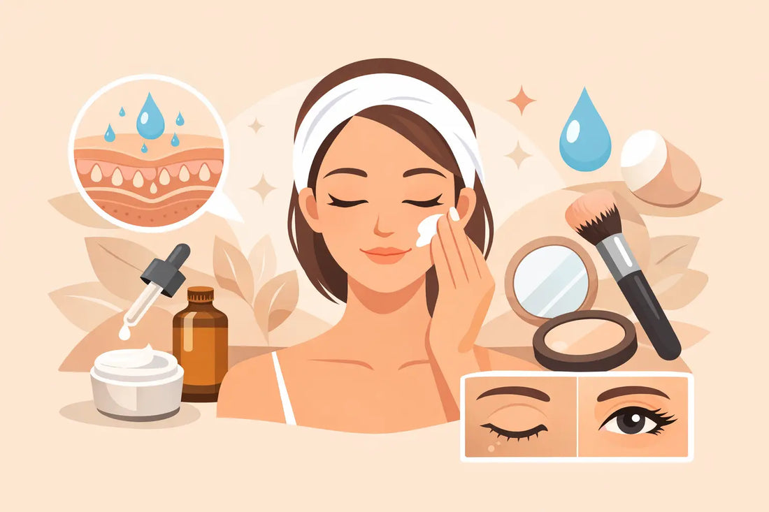 Cómo preparar la piel para maquillaje duradero