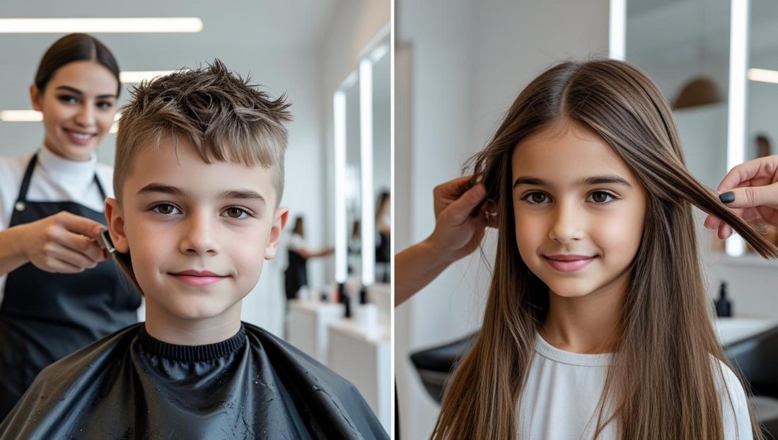 Corte Niños y Niñas, estilos y formales - Pamelan